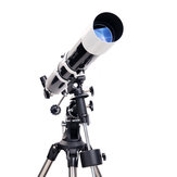 Professionelles astronomisches Teleskop CELESTRON 80DX mit Reflektor HD für die Beobachtung von Sternen im Monokular-Modus.