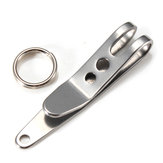 Xtools EDC Mini Clip Linterna Clip Dinero Soporte de llave con anillo