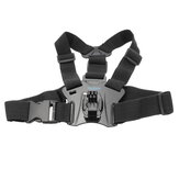 Cinturino elastico regolabile per il petto con attacco a treppiede per Gopro Hero 5 4 3 2 1 SJCAM Yi