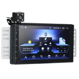 iMars 7インチ2 Din 為に Android 8.0カーステレオラジオMP5プレーヤー2.5D画面GPS WI-FI Bluetooth FM背面カメラ付き