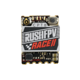 RUSH TANK RACE II 5.8Ghz 48CH PIT/25/100/200mW/MAX Transmisor FPV SmartAudio de 20x15mm y 1.7g para drones de carreras RC