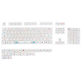 127 Keys Neon PBT Keycap Set XDA Profile Sublimation Thai Custom Keycaps for Mechanical Keyboard