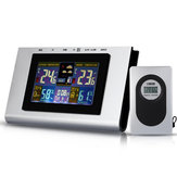 TS-H127G 433MHz Ασύρματος μετεωρολογικός σταθμός Temp Alert Clock Thermometer Hygrometer Calendar Alarm Snooze Πρόγνωση καιρού Εύκολη τοποθέτηση σε τοίχο