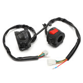 12V 7/8inch Motorcycle Handlebar Horn Turn Signal Headlight Control Start Switch