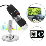 1000X 8 LED USB Microscopio Digitale Endoscopio Biologico Zoommerabile con Staffa