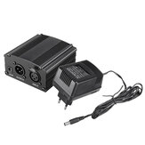 48V Phantomspannung für BM 800 Kondensatormikrofon für Studioaufnahmen Karaoke, Lieferung von Audiogeräten, EU/US-Netzstecker, Gleichstromversorgung