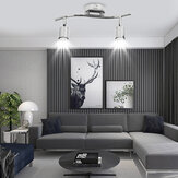 Moderne GU10 LED-Einbauleuchte mit 2/3 verstellbaren Köpfen in S-Form für Zuhause, Küche, Büro 85-265V