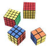 4PCS    クラシック     マジック     キューブ     おもちゃ    セット 　2x2x2と3x3x3 4x4x4と5x5x5 　PVC    ステッカー     ブロック    パズル    スピード     キューブ