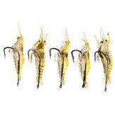 ZANLURE 10 stuks 4cm garnalenvissen kunstaas vissende zachte garnalenaas