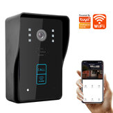 Campainha de vídeo inteligente WiFi Tuya padrão europeu APP Chamada telefônica remota sem fio Câmera 1080P Detecção de movimento Visão noturna Desbloqueio RFID Campainha de segurança para casa