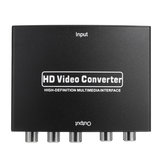 Convertidor de audio y video SD-020 1080P HD a RGB Component 5RCA YPbPr R / L adaptador de TV PC