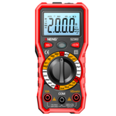 جهاز قياس الجهد والتيار الرقمي ANENG SZ302 متعدد الوظائف مع محدد NCV، مقاومة الأوم، مقياس الامبير والسعة