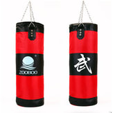 Пустой подвешенный боксерский мешок для ударов в ММА тренировках