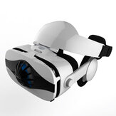 Headset Fiit VR 5F com ventoinha de resfriamento para óculos de realidade virtual 3D para smartphones de 4.0 a 6.4 polegadas