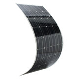 Elfeland® SP-36 120W 12V 1180 * 540mm Pannello Solare Semi Flessibile Monocristallino con Cavo da 1,5m