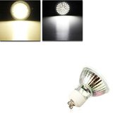 Ampoule LED GU10 5W AC 110V 60 SMD 3528 Blanc/Blanc chaud Spotlight