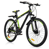 Sefzone MD300 26-дюймовый горный велосипед с 21 передачей, алюминиевый сплав, 16 кг, MTB, двойные дисковые тормоза, велосипед для езды по городу, езд