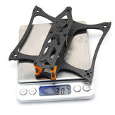 ZJWRC KBAT136 Kit de cadre de bras empattement de 136mm empattement de 3 pouces pour 3mm pour drone RC FPV Racing 30.7g