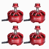 4X Racerstar 2406 BR2406S Fire Edition 2600KV 2-4S Motore Brushless per X220 250 300 per Drone RC FPV Racing