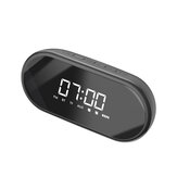 Baseus Wireless bluetooth LED Digital Display Night light Alarm Clock HIFI Speaker For Home & Office