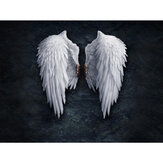 1Pc Wall Decorative Painting Angel Wings Canvas Print Wall Decor Art Pictures Frameless Wall Hanging Decorations for Home Office
