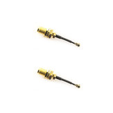 2PCS Гибкий SMA разъем для женщин к UFL RF Адаптер соединительный кабель 25 мм
