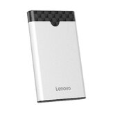 Externe Lenovo S-03 Gehäuse für 2,5-Zoll-Festplatten und SSD mit USB 3.0 SATA, portabel, stoßfest, Datenübertragungsgeschwindigkeit von 5 Gbps