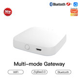 MoesHouse Multi-Mode Smart Gateway ZigBee3.0 WiFi Bluetooth Mesh Hub arbeitet mit der Tuya Smart App und bietet Sprachsteuerung über Alexa und Google Home