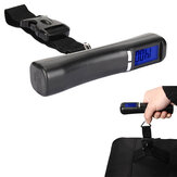 Báscula portátil de venda electrónica LCD de 40 kg / 10 g de capacidad para pesar equipaje de mano