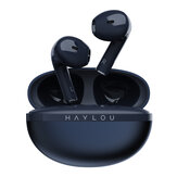 Haylou X1 2023 TWS Bluetooth V5.3 Ohrhörer ENC Klarer Anruf 12 mm großer Treiber Geringe Verzögerung Sport-Kopfhörer mit Typ-C-Ladekabel und Mikrofon