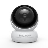 BlitzWolf® BW-SHC2 Tuya 1080P Smart Home Security fotografica H.265 350 ° PTZ IR Visione notturna Rilevamento movimento umano APP audio bidirezionale remoto Controllo WIFI Security Monitor