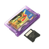 Paars Burning Disk Mini SD-kaart voor GBM GBASP NDS NDSL