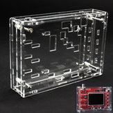 Nouveau cas de module de logement de feuille acrylique transparent de type pour l'oscilloscope DSO138