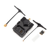 HGLRC Herme ExpressLRS ELRS 2.4GHz 2400TX 500Hz High Refresh Low Latency Long Range Micro TX Module with 3 Pcs 2400RX RC Receiver for RC Drone