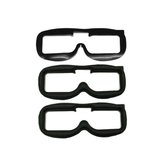 2PCS Αντικατάσταση Δερμάτινο Υφασμάτινο Μαξιλάρι Πρόσωπο KIT για Fatshark FPV Goggles
