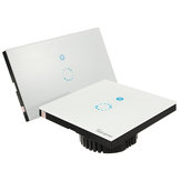SONOFF® Dokunmatik AC90 250 V 400 W WIFI Anahtarı Modülü Lüks Cam Panel Kablosuz Zamanlama Anahtarı