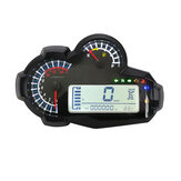 12V 15000RPM LCD Speedometer Digital Odometer Universal For 2 4 Cylinders Motorcycle