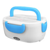 Contenedor de comida para calentar caja de almuerzo eléctrica de 1.2L 220V 40W con enchufe para auto, ideal para picnic Bento