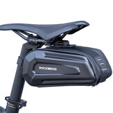 ROCKBROS 1.7L自転車バッグ防水リア大容量クイックリリースシートポストショックプルーフバッグサイクリングアクセサリー。