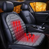 Almofada de aquecimento elétrico para assento de carro redonda com cobertura aquecida DC12V para um inverno mais quente