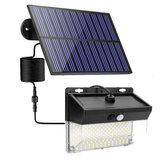 LED Güneş Bölünmüş Duvar Lambası 3 Modlar Su Geçirmez Hareket Sensörü Lambalar Bahçe Sokak Aydınlatma Güneş Lambası Bahçe Güvenlik Duvar Lambası
