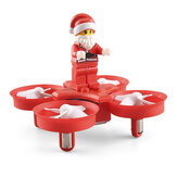 JJRC H67 Летающий Санта-Клаус с рождественскими песнями 716 Мотор Безголовый режим RC Дрон Квадрокоптер