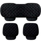 3 шт. Универсальные чехлы для сидений с утолщенной подушкой для переднего и заднего сидений, защита от скольжения