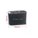 Seulement 10g Black Box Micro D1M 1CH 1280x720 30f/s HD DVR FPV Enregistreur AV Support de 32G TF SD pour Drone RC