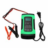 Enusic™ 12V 6A Pulse Repair LCD Battery Charger For Car Motorcycle Lead Acid Battery Agm Gel Wet