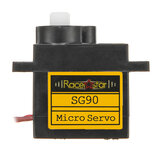 Racerstar SG90 9g Micro Servo ad Ingranaggi in Plastica Analogico per Elicottero RC Aereo Robot