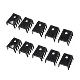 10pcs 7805 Radiator Suitable 20*13*8 Small Heat Sink for TO-220 Packaged Devices