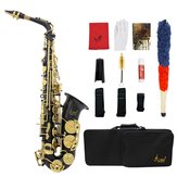 E-Flat Saxophon Sax mit Fallhandschuhen Reinigungstuch Gürtelbürste