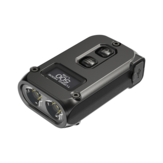 NITECORE TINI 2 P8 500LM Mini lampe de poche porte-clés LED double lumière avec écran OLED, rechargeable par USB, portable et idéale pour un usage quotidien (EDC)