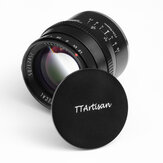Objectif d'appareil photo TTArtisan Micro SLR 50 mm F1,2 pour Sony E Canon/Fujifilm/Olympus/Panasonic Studio photo professionnel Kit